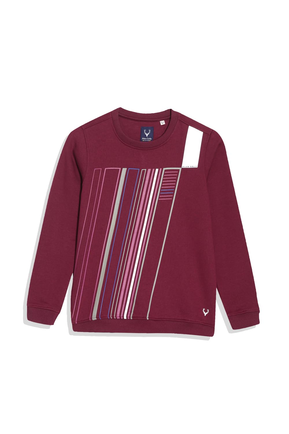 Allen Solly Boys Regular Fit Printed Full Sleeve T-Shirt