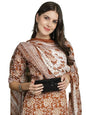 Pinkmint Straight Cotton Printed Kurta And Pant Set With Fancy Dupatta 3 Piece Suit Set Festival