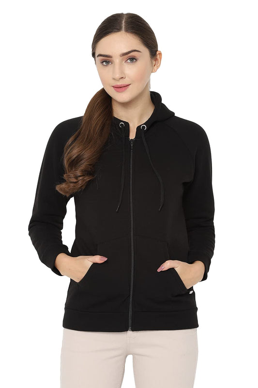 Allen Solly Women Hooded Crew Neck Hoodie