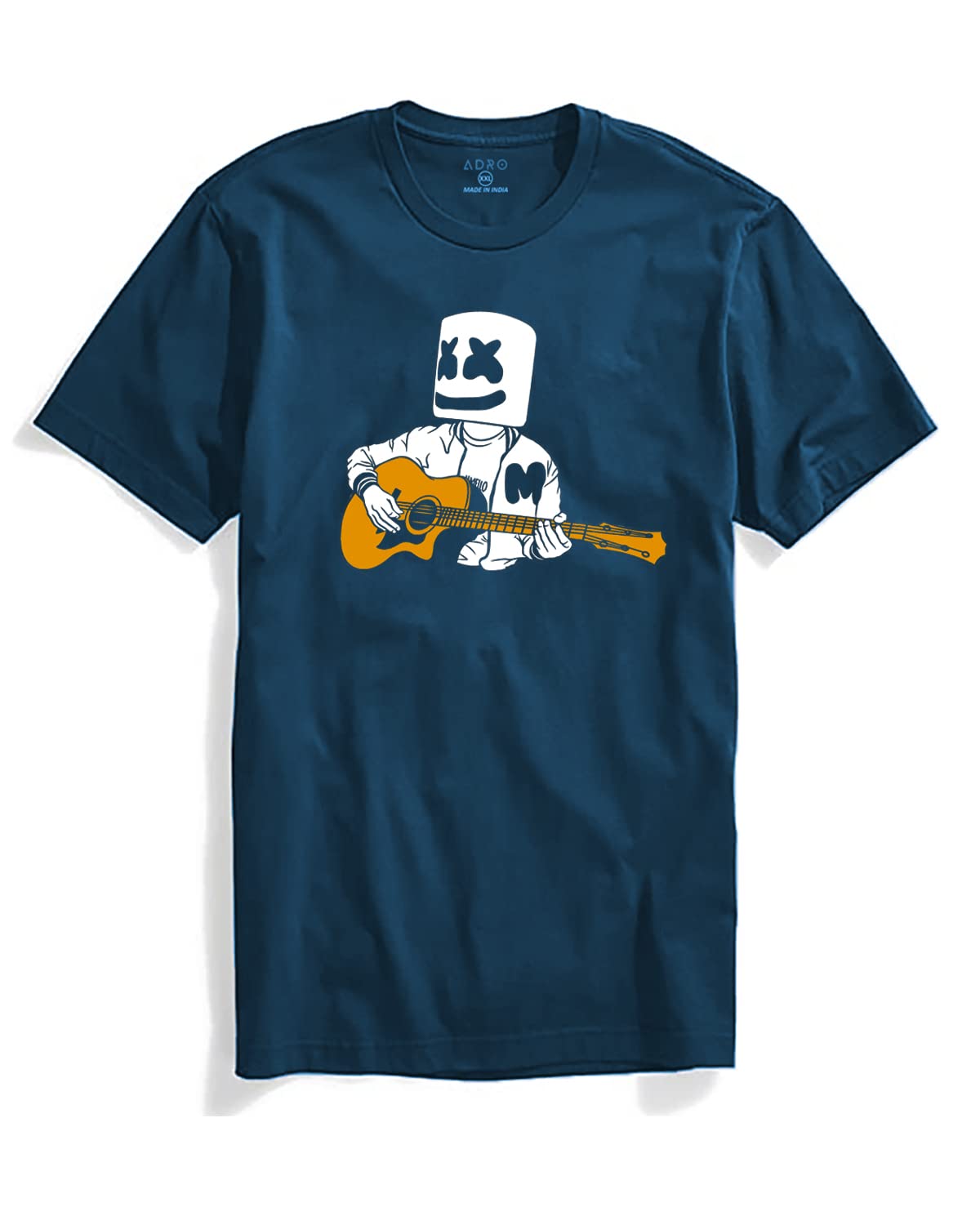 ADRO Mens Graphic Design Printed T-Shirt (R22-M-MMG-SB_Teal)