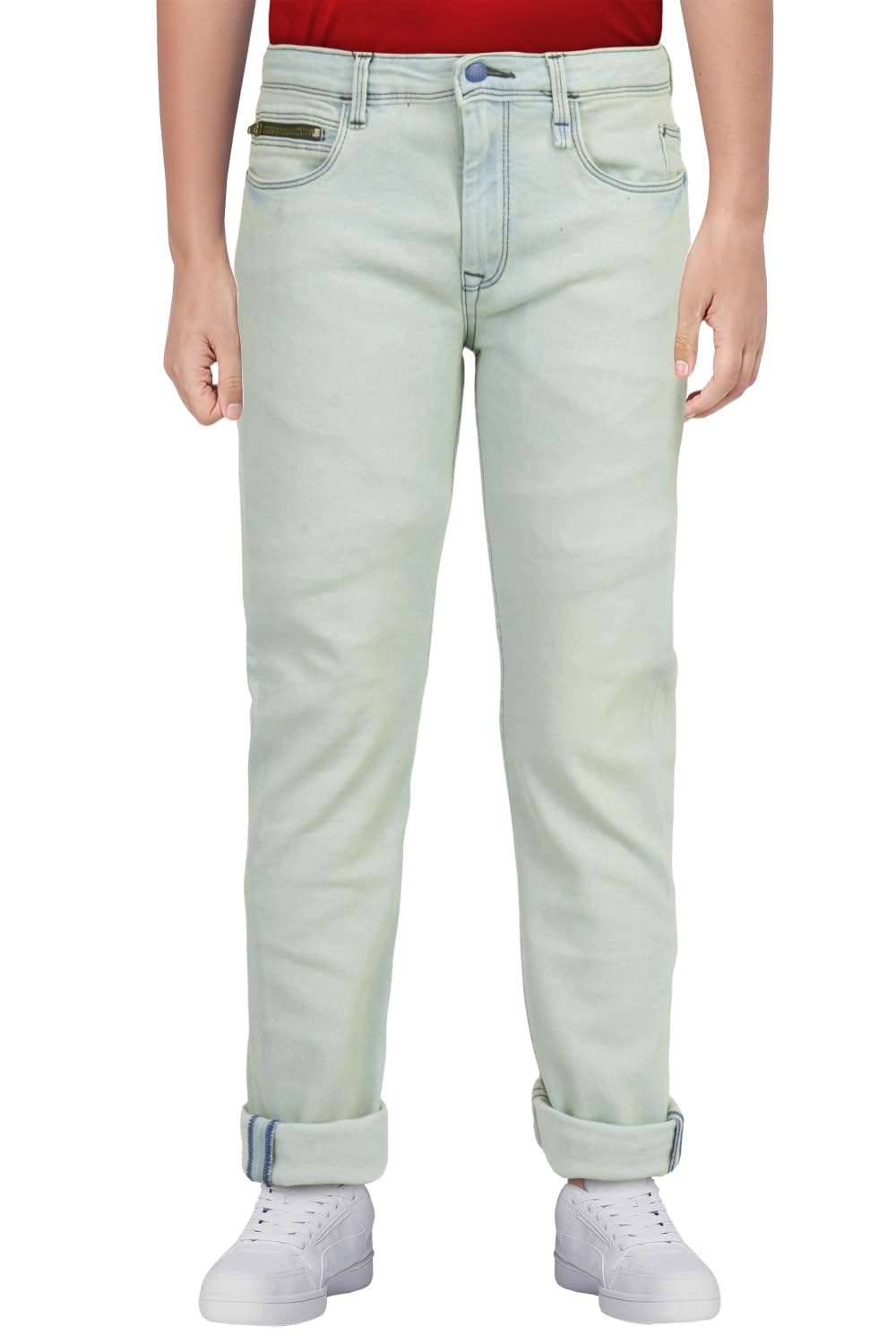 Allen Solly Boys Casual Cotton Polyester Jeans
