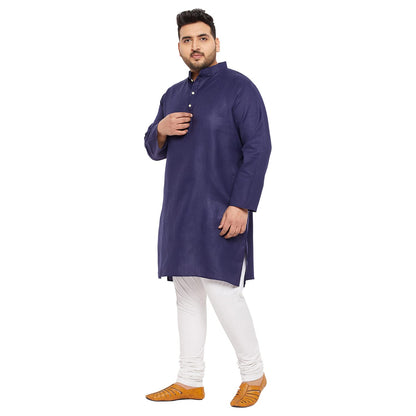 Bigbanana Plus Size Men'S Regular Fit Kurta