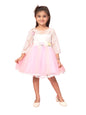 Aarika Girls Pink Color Net Self-Design Frock (FK-16013-PINK-20)
