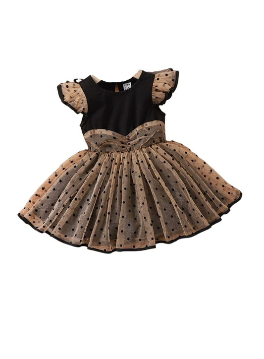 TAGAS Baby-Girls Velentino Fit and Flare Knee-Length Dress