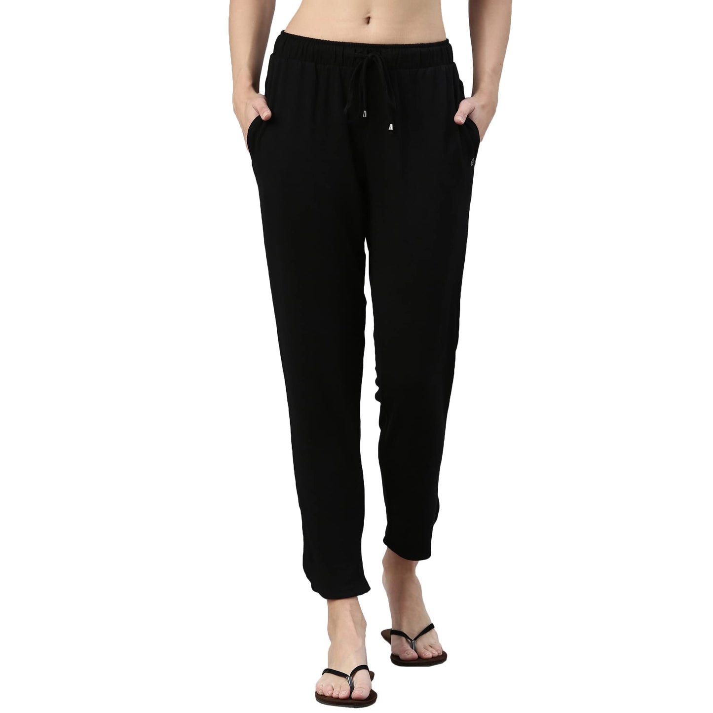 Enamor Essentials E048 Womens Relaxed Fit Printed Lounge Pants