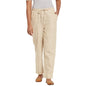 Fabindia Women Drawstring Casual Pant Cotton_Xl Beige