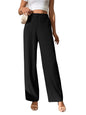 Toochki Trousers for Women | Womens High-Waisted Pant | Trouser | Korean Style | Black | Bottom Wear Pants