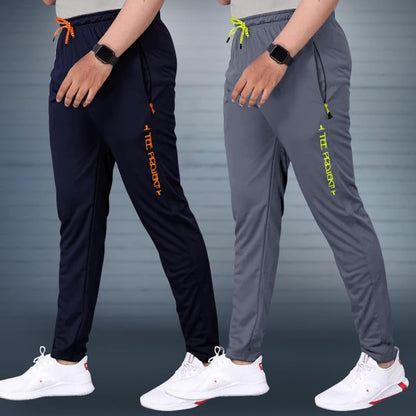 Pinkmint Combo Track for Men Lycra with Pocket for Gym, Tracking, Toga, Sport, Home
