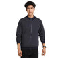 Turtle Men Knitted Navy Blue Dobby Regular Fit Full Sleeve Casual Reversible Sweatshirt