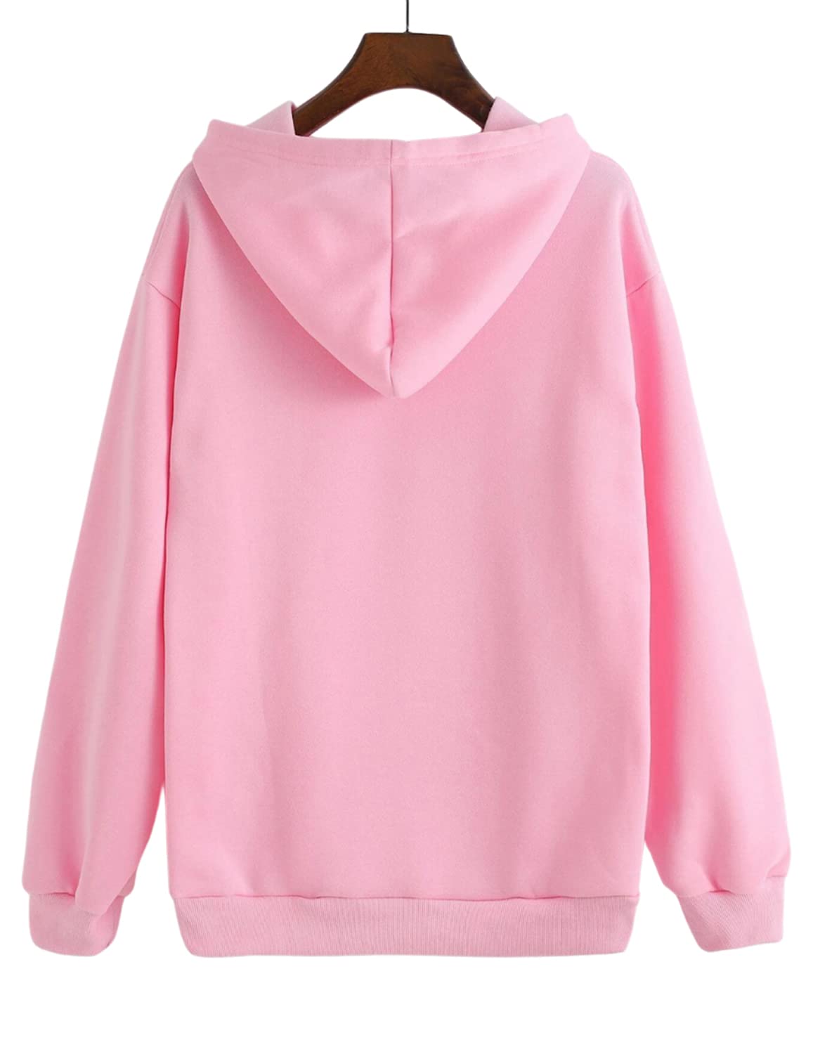 JUNEBERRY Women Sweatshirt with Hoodies, Cotton Blend Full Sleeves Jumper Women Winter Wear, Round Neck Regular Fit Long Sleeve