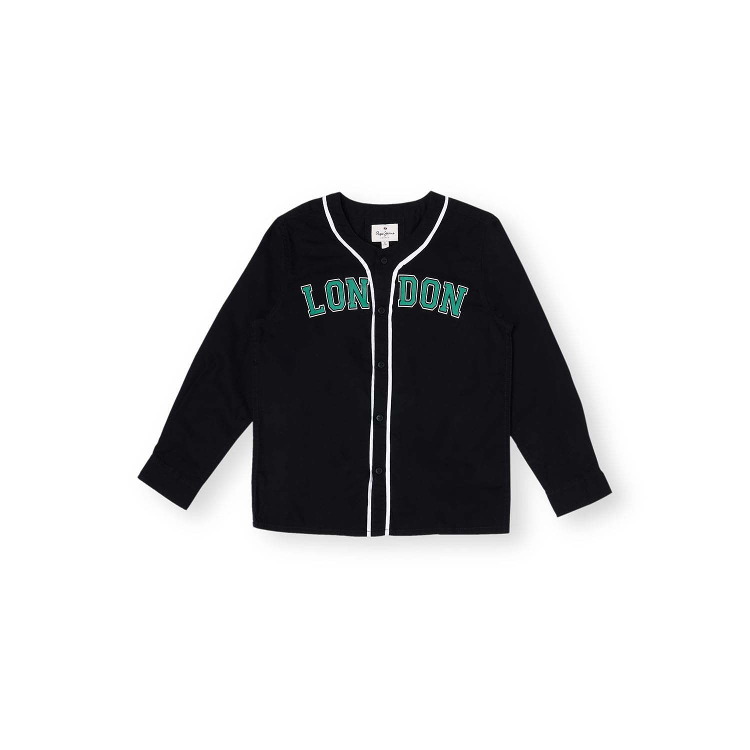 Pepe Jeans BoyS Regular Fit Shirt (Pb302554_Black