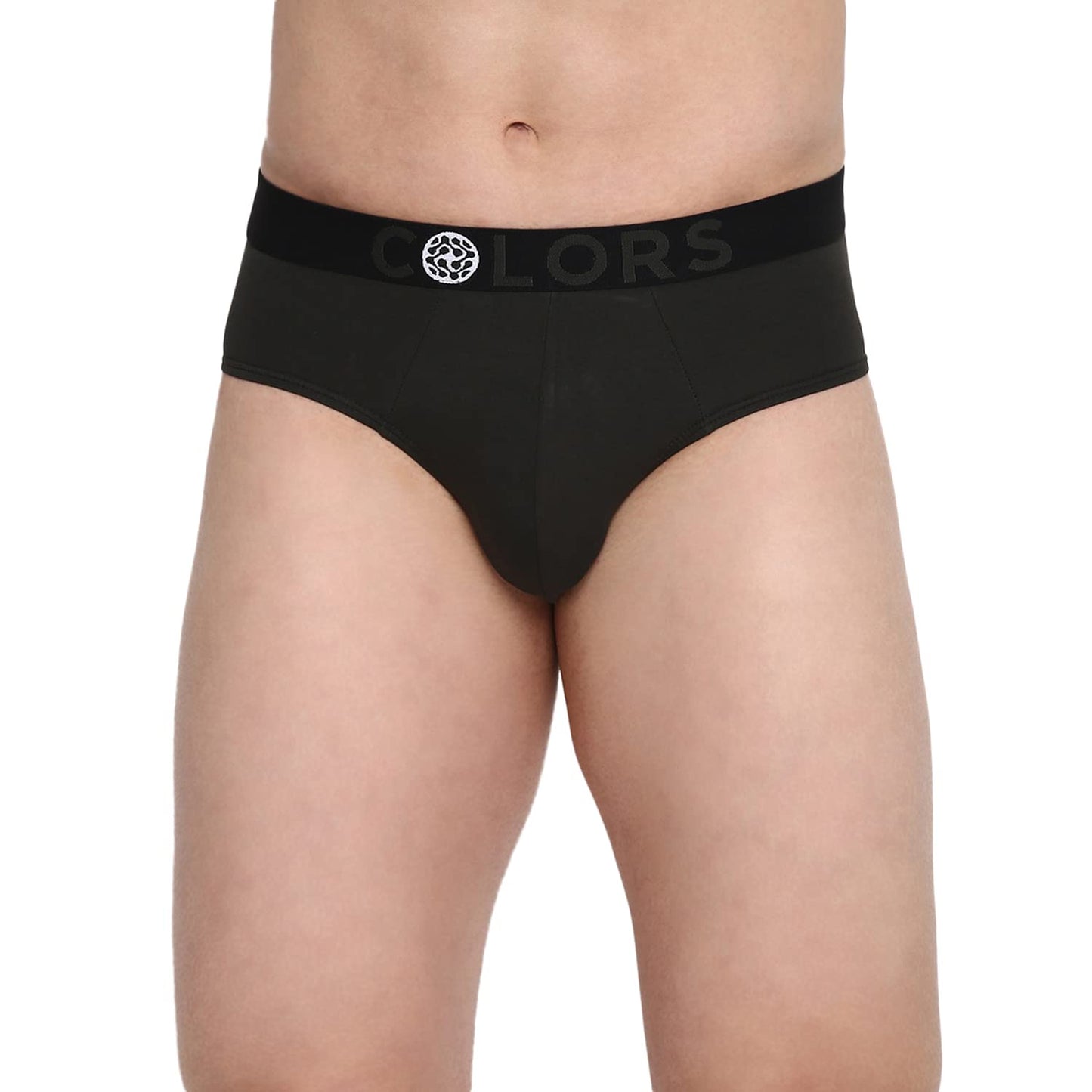 Rupa Modern Regular Solid Frontline Colors Mens Mini Briefs | Soft-Touch Cotton Stretch | Snug Fit | Breathable Fabric | Pack o