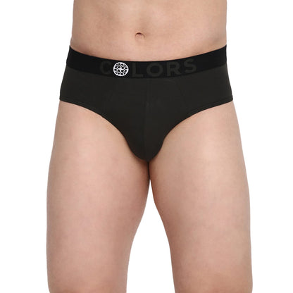 Rupa Modern Regular Solid Frontline Colors Mens Mini Briefs | Soft-Touch Cotton Stretch | Snug Fit | Breathable Fabric | Pack o