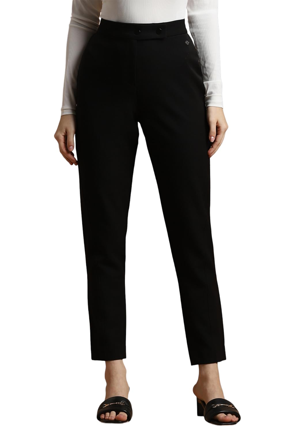 Allen Solly Women Regular Fit Formal Pants