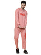 Rigo Cotton Fleece Full Sleeves Oversized Co-ord Set for Men | Printed Hooded Track Suit Set for Men