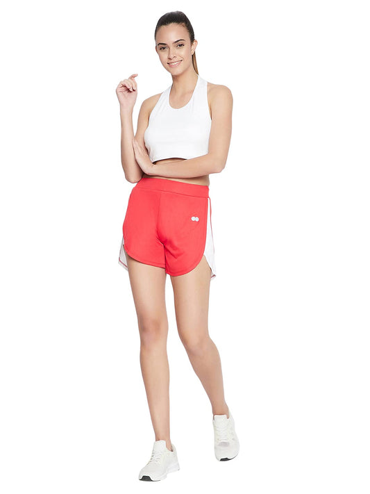 Clovia Womens Activewear Sports Crop Top (AT0155P18_White_M)