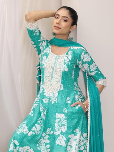 Libas WomenS Silk Blend Kurta Sets (400203Oh