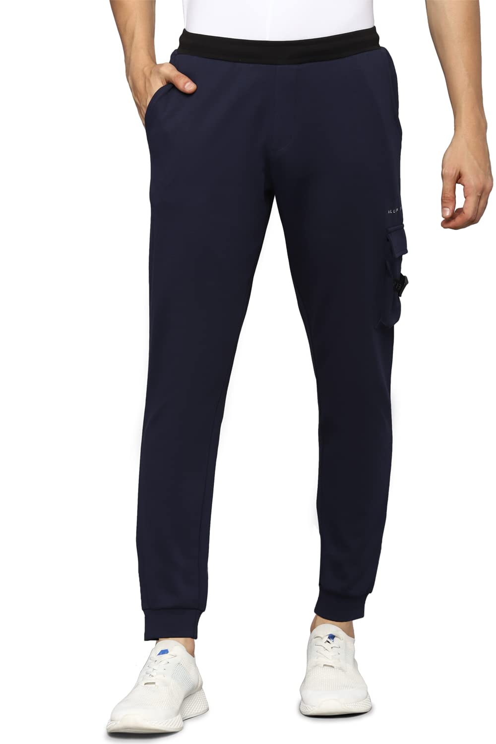 Allen Solly Men Slim Fit Solid Cotton Pants