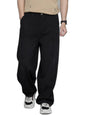 The Indian Garage Co Mens Baggy Loose Skater Solid Jeans