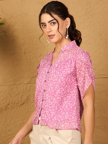 Rare Womens Floral Regular Fit Shirt (EP7554G