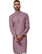 Jompers Mens Woven Design Cotton Kurta