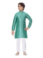 Aarika Little Mafia BoyS Regular Tunic Shirt (Kp-10030_Peach-Cream 10)