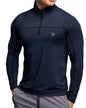 Noble Monk MenS Active Wear Regular Fit T Shirt |Full Sleeves |Casual T-Shirt For Men Blue