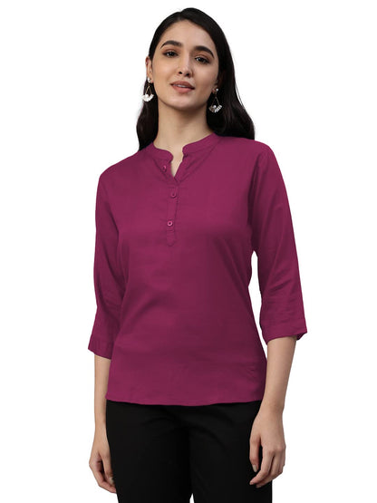 Lyra 430 Pure Rayon Woven Tunic For Women