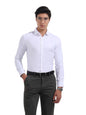 The Indian Garage Co Mens Slim Fit Solid Collar Full Sleeves Formal Shirt