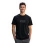 Nobero MenS Graphic Printed Regular Fit T-Shirt (1M-Twts-C1177-Bs_Black