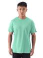 The Souled Store Supima: Apple Mint Men and Boys Regular fit Solid Half Sleeve Cotton Mint Green Color Supima T-Shirts