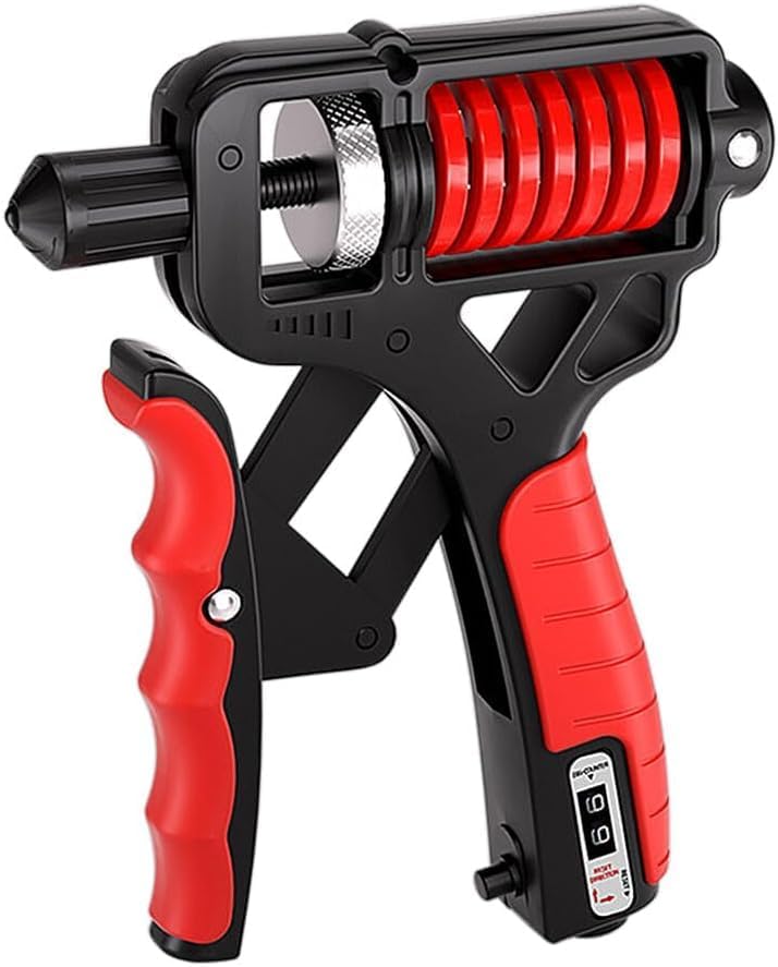 Xenoty Weight Adjustable Hand Grip Strengthener, Hand Gripper With Counter For Men & Women For Gym Workout Hand Exercise Heavy S