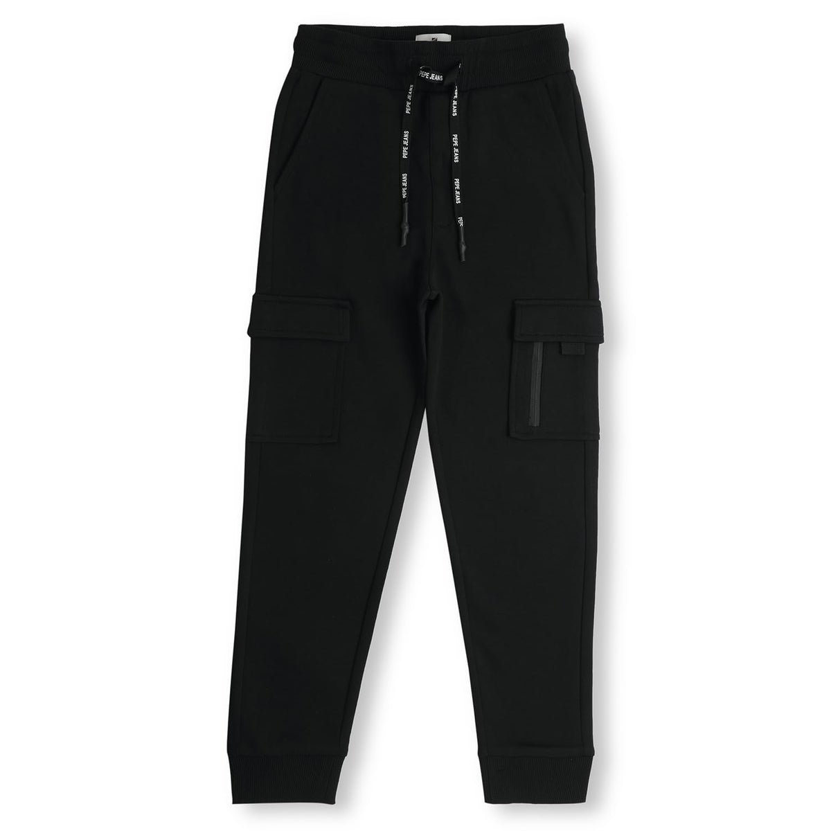 Pepe Jeans BoyS Regular Casual Pants (Pb210704_Black