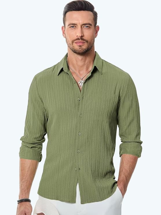 CB-COLEBROOK Linen Shirt for Men | Mens Casual Shirt | Men Stylish Shirt | Men Dress Shirt | Mens Regular Fit | Men Formal Shir
