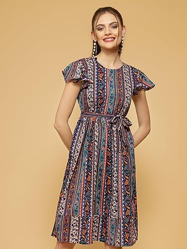 OOMPH! Womens Western & Fusion wear Western Dresses for Women Multicolor - md804