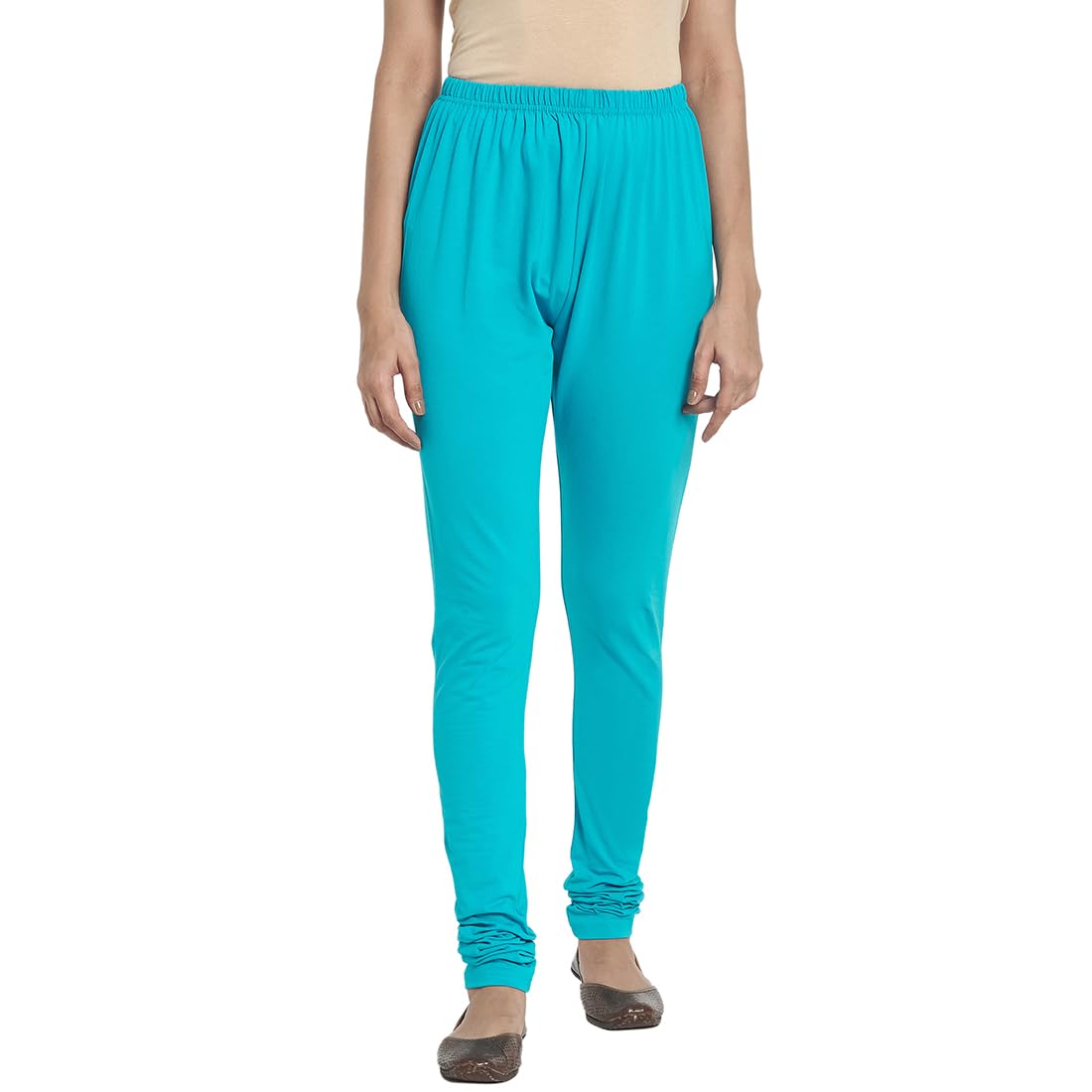 Fabindia WomenS Regular Pants (209872702_Turquoise