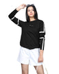 Noble Monk WomenS Round Neck Regular Fit T-Shirt | Full Sleeves | Casual Tshirt For Women