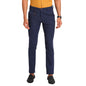 Turtle Men 100% Cotton Indigo Blue Stripe Narrow Fit Casual Trouser