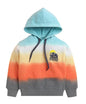 BUMZEE Boys Cotton Blend Full Sleeves Hooded Sweatshirt Multi - 5-6 Years (Peb10862H-mlt) Multicolour