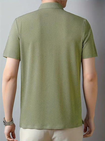Trillmixa Textured T-Shirt For Men || Casual T-Shirt For Men || T-Shirt For Men || Men Stylish T-Shirt || Men Fancy T-Shirt || P