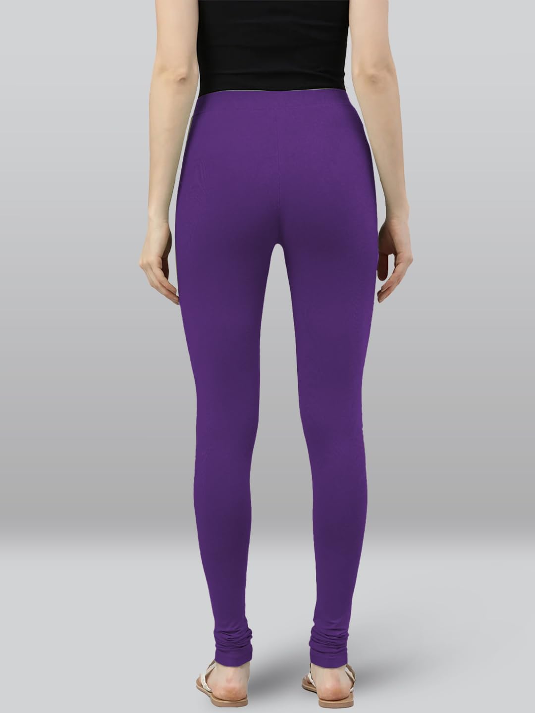 Lyra Premium Viscose Full Length Churidar Leggings For Women