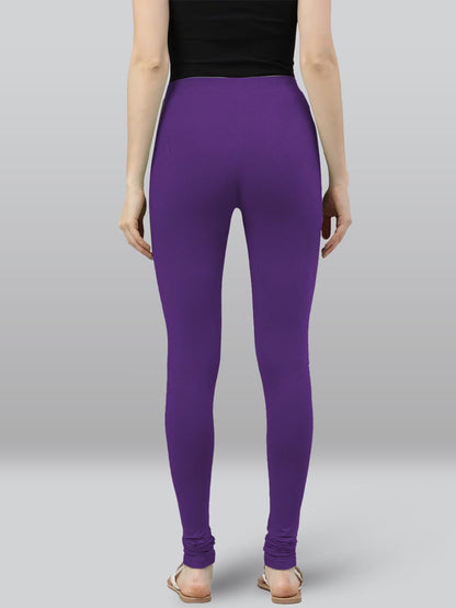 Lyra Premium Viscose Full Length Churidar Leggings For Women