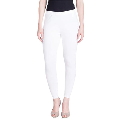 Lux Lyra Women's Skinny Fit Leggings White XL
