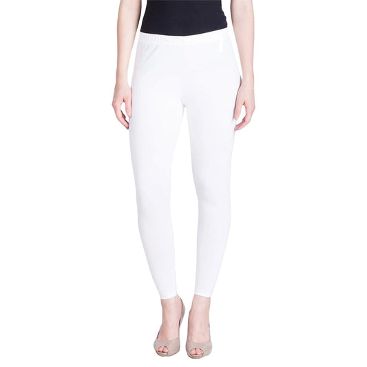 Lux Lyra Women's Skinny Fit Leggings White XL