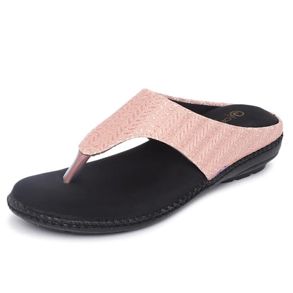 Ortho Joy Extra-Soft Doctor Slippers For Women (Pink)
