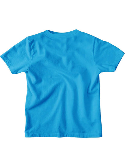 Bon Organik Boys Regular Fit T-Shirt (BON12161_Blue