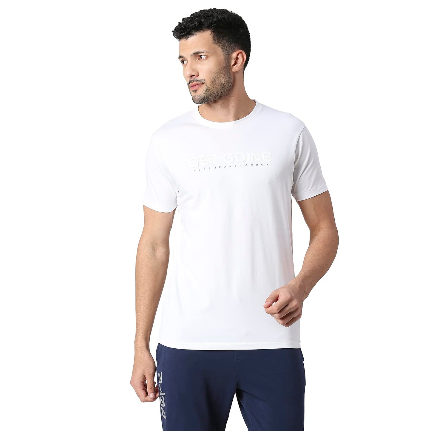 Pepe Jeans MenS Slim Fit T-Shirt (Pm509066800Xl_White