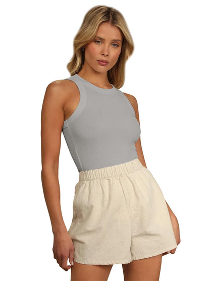 Toochki Womens Grey Spandex Solid Crop Western Top | Winter | Western | Latest | Trendy