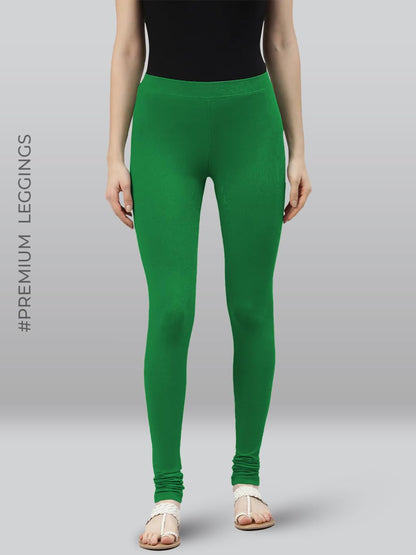 Lyra Premium Viscose Full Length Churidar Leggings For Women