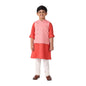 Fabindia Kids Cotton Dobby Jacket Pink_2-3Y